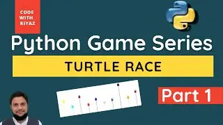 Python Games | Turtle Race Game | Coding For Kids in Python | Part 1