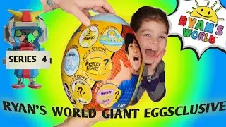 Ryan's World Series 4 Giant Egg Eggsclusive - Smyths Toys Exclusive