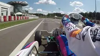 Onboard at Wackersdorf IAME Euro Series