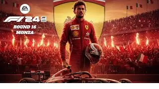 LIVE: Italian GP | Charles Leclerc Ferrari | F1 24 Career Mode | Round 16 | FINALE