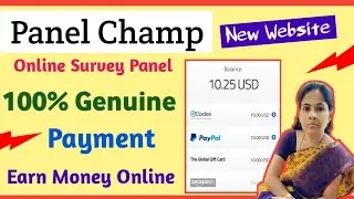 Panel Champ Survey Website || Earn Money Online || Paid Surveys