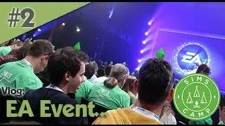 SimsCamp Vlog 2 - Ea Event and first day in Germany
