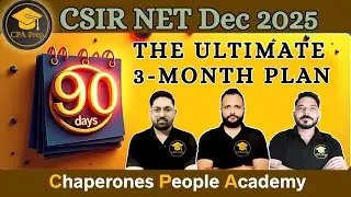 Ultimate 3-Month Strategy for CSIR NET Life Sciences | By CPA prep