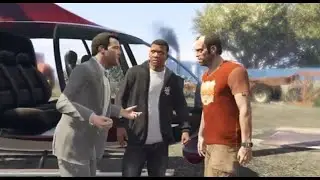 GTA 5 Xbox 360 2013 PC 2015 Ned Luke Michael Steven Ogg Trevor Shawn Solo Fonteno Franklin Part 20