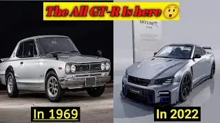 NEW SKYLINE GT-R R36 Start To Now The All New & Old GTR 🔥#shorts #trending #supercars #gtr