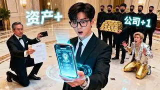 窮小伙被校霸打暈後意外激活簽到系統，在哪簽到哪兒就是我的！校霸動我暗戀校花，我直接出手簽到收購他爸的公司用金融戰教他做人！RHDJ#逆襲 #打臉 #反轉 #爽劇 #戰神