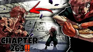 GRABE ANG LAKAS NI YUJI! SUKUNA UMIIWAS NA!😱THE FINAL ATTACK! | JUJUTSU KAISEN CHAPTER 263(TAGALOG)