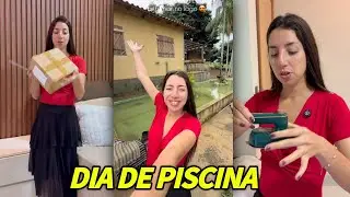 SARA KELLEN MOSTRA NOVAS COMPRINHAS+PISCINA DAS CRIAN&Ccedil;AS