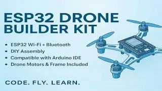 ESP32-S3 Programmable Ready-to-Fly DIY Drone Kit &ndash; Build & Code Your Own! anuelectronics.com