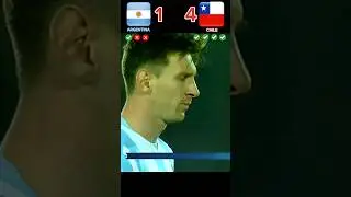 Argentina vs Chile Copa America Final 2015🤯Epic penalty shootout🔥#shorts