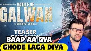 Battle of Galwan Official Teaser REVIEW! Battle of Galwan Teaser Reaction Salman Khan 