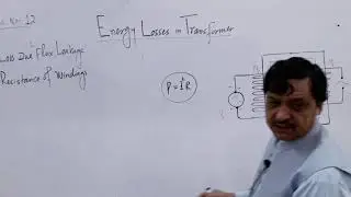 Second year|Chapter-14|Lec. No.12| Energy Losses in Transformer|by Dr Mateen ICP