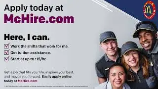 Join the team at McDonald's - Employee Testimonial