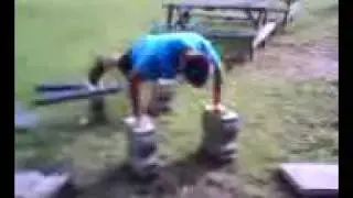 block pushups