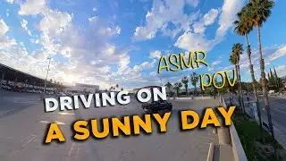 ASMR POV Driving on a Sunny Day (No Talking, No Music) - Northridge, California #povdriveusa
