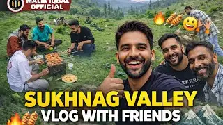 😱 Hidden River Picnic in Kashmir | BBQ & Chai with Friends 🔥☕ | Sukhnag Vlog