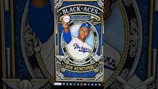 Don Newcombe⚾️BLACK ACES #fanart⁠ ⚾️ #cardart design! ⁠