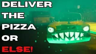 A horror game about delivering pizza in the strangest neighborhood - Pizza Deathlivery by Kusa Games