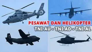 Melihat Aktivitas Penerbangan Militer Helikopter Dan Pesawat TNI AD, TNI AU, TNI AL