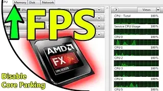 [ИСПРАВЛЕНО!] Как распарковать ядра для AMD (лучше FPS)