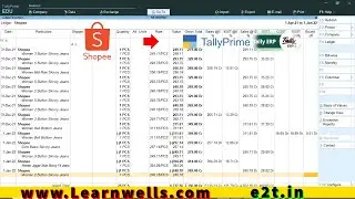 Shopee to Tally Import | Shopee Sales and Sales Return Data Import into Tally @LearnWell
