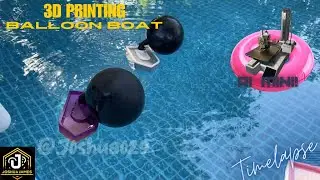 3d Printed Balloon Boats!