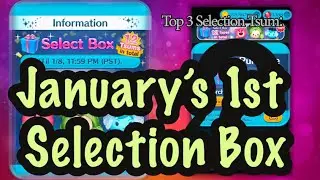 Disney Tsum Tsum - Top Tsums Available In This January 2024 1st Selection Box