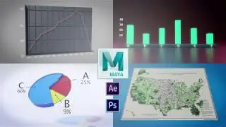 3D-визуализация данных в Autodesk Maya &mdash; промо