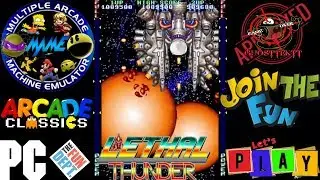 LETHAL THUNDER - RETRO Games For Family Fun (1-2 Player Co-Op)