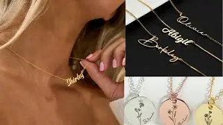 Etsy Name Necklace - Best Name Necklace Etsy