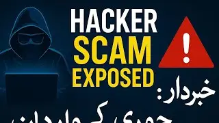 Hacker Scam Exposed 🚨 | خبردار: چوری کے واردات#خبردار #HackerExposed