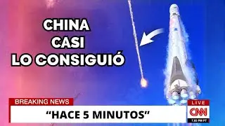 Cohete chino del tama&ntilde;o del Falcon 9 casi logra aterrizar en su primer intento