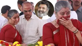 Annapurnamma Emotional at Nandamuri Taraka Ratna Last Rites | TFPC