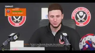 Fifa 23 manager career/ Sheffield United