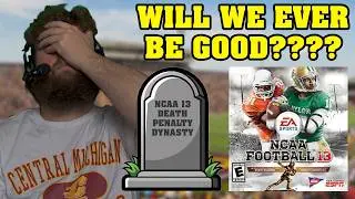 DEATH PENALTY DYNASTY YEAR 4 STRUGGLE NCAA Football 13 THROWBACK STREAM #NCAAFootball #CFB26 #Gaming