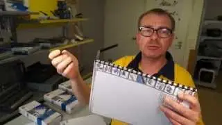 ZipCombs - Demo und Anwendung f&uuml;r  Plastikbinder&uuml;cken Bl&auml;tter Binden. Spiralbindung, Plastikbindung