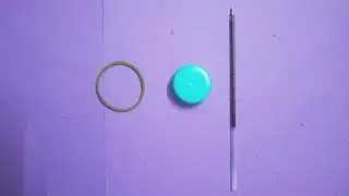 How to make gun with bottle cap and rubber band| easy and simple 