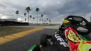 Gavin Bayliff Onboard - Ignite Sr - Friday- Daytona Kartweek