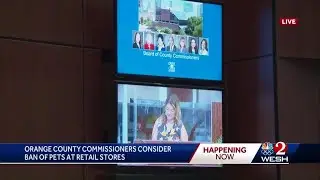 Vote on ban of pet sales at retail stores