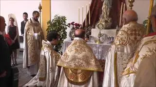 Procesión del Corpus en la Abadía del Sacromonte (Granada)