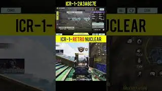 ICR-1- Retro Nuclear in Call Of Duty Mobile Multiplayer Gameplay #CODMShorts #shorts #viral
