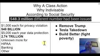 #indivisible Bellflower #classaction vs #socialsecurity breach & build back better against #poverty