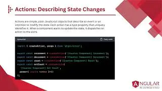 NgRx Essentials: Defining Actions, Reducers, Selectors in Angular | Chapter 8.3/10: State Management