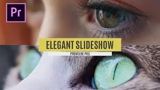 FREE Premiere Pro Template - Elegant Slideshow