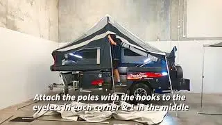 Omaroo/Miniroo Annex Setup - Forward Fold Campers