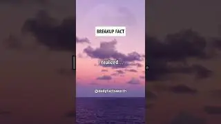 Psychology Breakup Facts #shorts #psychologyfacts #subscribe