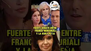 FUERTE DEBATE ENTRE FRANCO MERCURIALI Y LA KUKA PE&Ntilde;A EN LA MESA DE MIRTHA