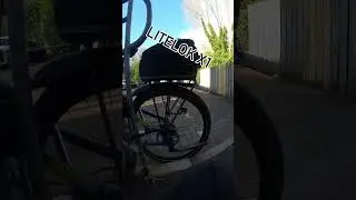 Litelok X1 bike lock.  This lock is incredible.  The must have lock for securing your pride and joy