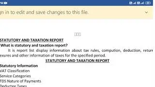 10 September 20 Tally STATUTORY & TAXATION REPORT
