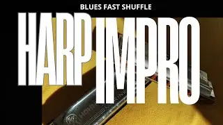 Harmonica Blues solo Fast Shuffle